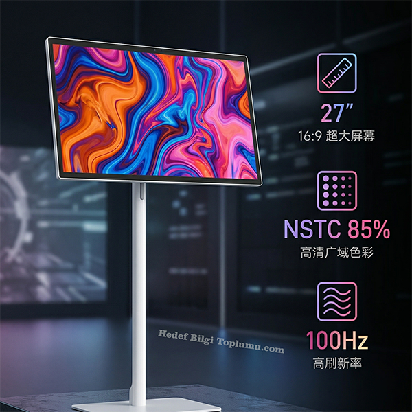 ZTE FreeScreen F10 duyuruldu: 5G bağlantılı taşınabilir tekerlekli akıllı ekran ZTE FreeScreen F10 duyuruldu: 5G bağlantılı taşınabilir tekerlekli akıllı ekran