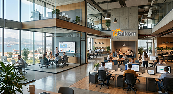 Bilkom İzmir ofisi ile teknoloji şirketi yönetim merkezi İzmir’e taşındı Bilkom İzmir ofisi ile teknoloji şirketi yönetim merkezi İzmir’e taşındı