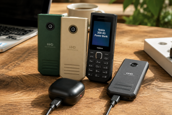 Nokia 300 4G Power Bank Tanıtıldı: 3700 mAh Batarya Ve Ters Şarj Özelliğiyle Geliyor Nokia 300 4G Power Bank Tanıtıldı: 3700 mAh Batarya Ve Ters Şarj Özelliğiyle Geliyor